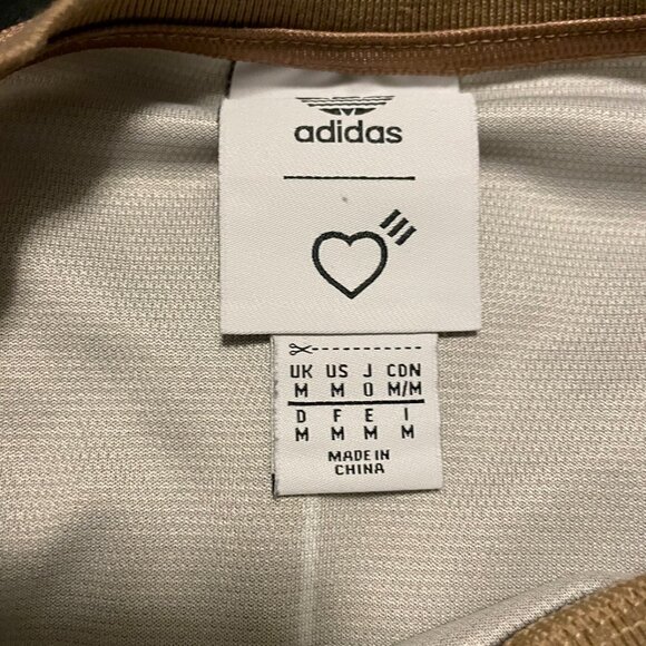 adidas x Human Made Brown Graphic T-Shirt - Picture 4 of 8